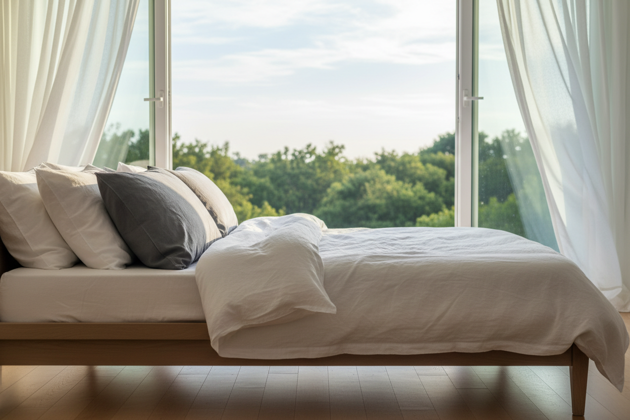 Dormire con la finestra aperta: vantaggi per la salute e soluzioni di comfort per tutte le stagioni