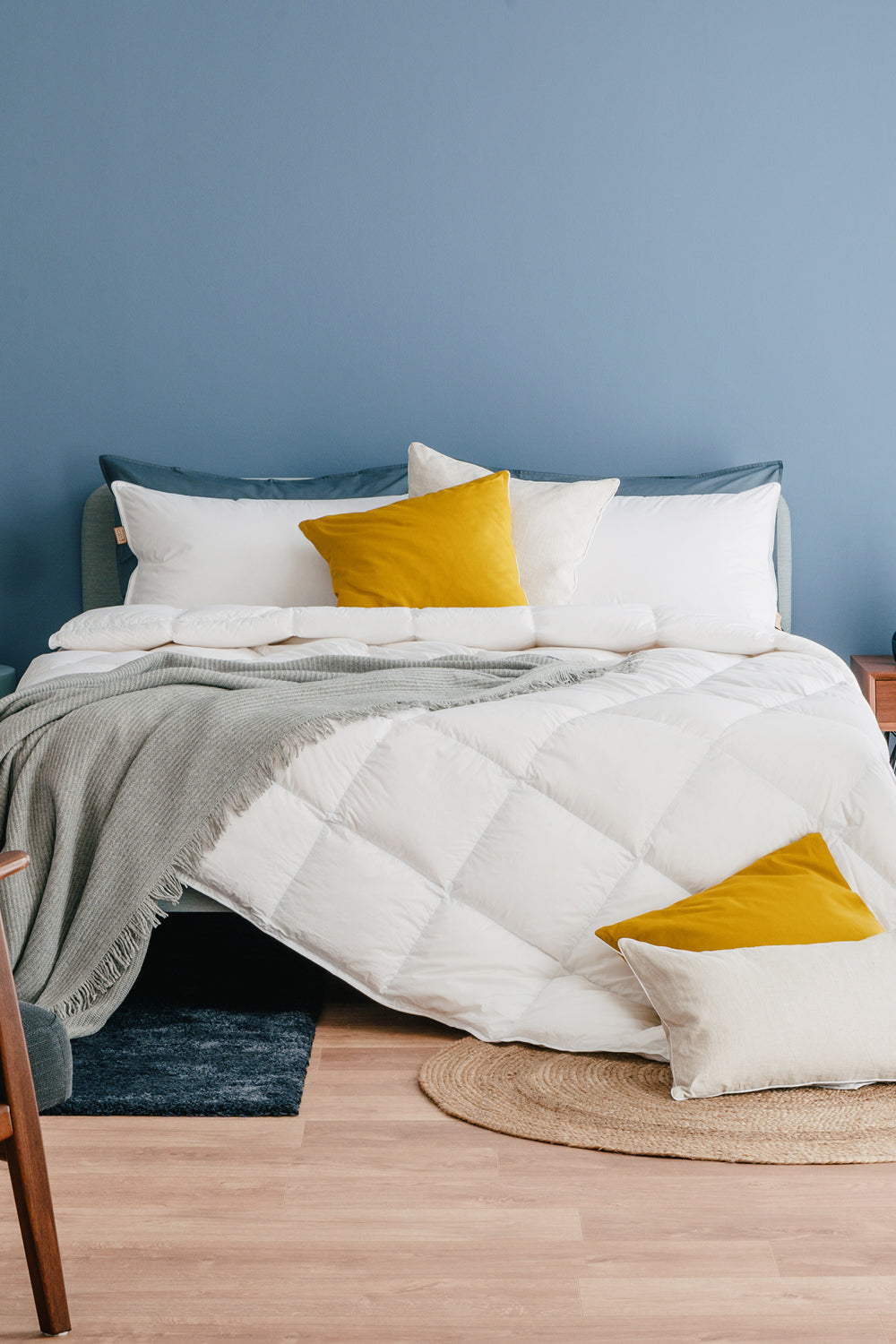 Piumino letto leggero ma caldo? Ecco la soluzione