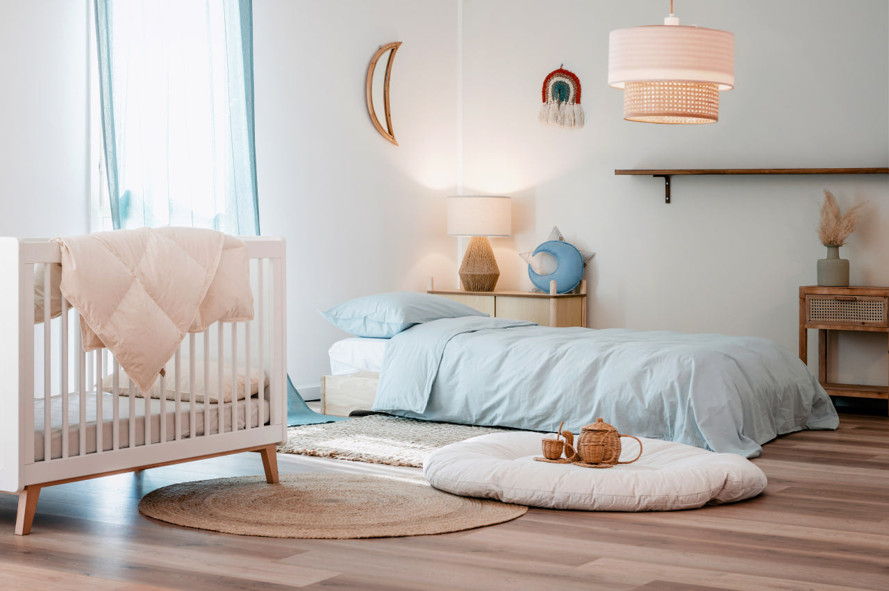 Arredare la cameretta dei bambini: letto, tappeti e cuscini