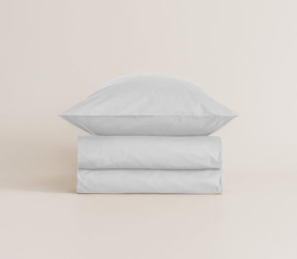 Copripiumino Matrimoniale In Flanella | Parure Set Completo Sacco Federe Tinta Unita Beige Naturale Copripiumini In Flanella - Foto 9